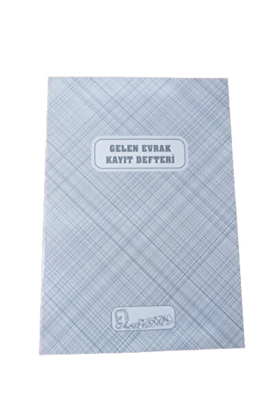 Kocaoluk Gelen Evrak Kayıt Defteri Karton Kapak