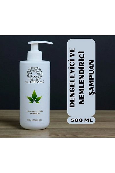 Glam More Glammore Hemp Oil((for Dry Hair)Building Herbal Shampoo 500 ml