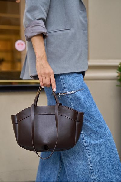 Madamra Brauner Shopper für Damen – Hand- und Umhängetasche Bolso
