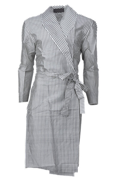 Genel Markalar Erkek Klasik Model Röpteşambır Premium %100 Pamuk Cepli Rob Be...