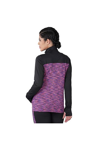 Nivia Neo-6 Womens Jacket (Purple/Black, L) | Good for Cold Winter Weather | For Riding, Driving