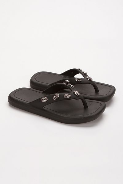 OZYO شبشب Ocean Star Black Flip Flop Eva Beach Summer - شبشب كاجوال