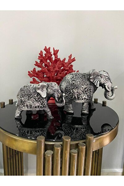 Mirsa Global 2 Li Fil Figürü Biblo Heykel