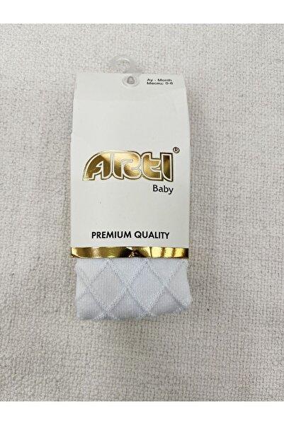 Katamino Pantyhose for Baby Girl - Patterned and Embossed Larin Model