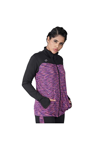 Nivia Neo-6 Womens Jacket (Purple/Black, L) | Good for Cold Winter Weather | For Riding, Driving