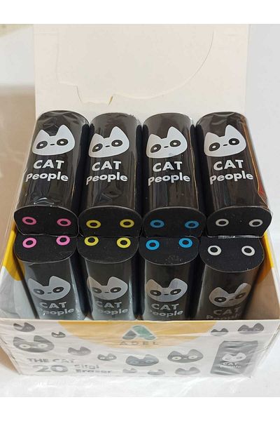 Adel Quality Black Eraser Cat (4 Pcs)