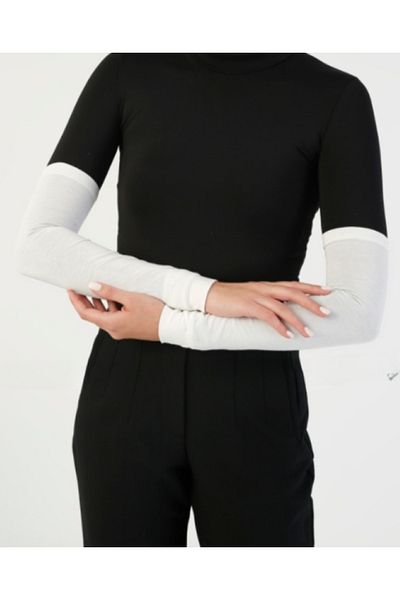 Differenza Ecru Combed Cotton Sleeve