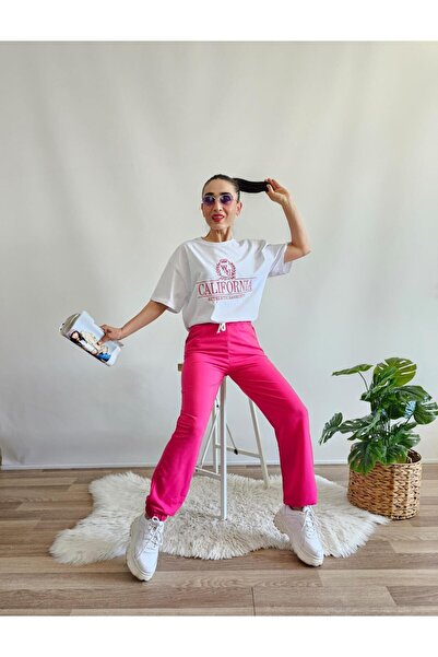 6 butik altı üstü butik Σετ αθλητικών φόρμας California Print