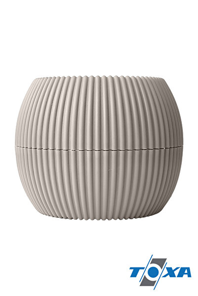 ToXA 4 Adet 0.15 Litre Karışık Renkli Minik Mercan No1 Kaktüs Sukulent Saksısı Plastik Saksı 88x68mm