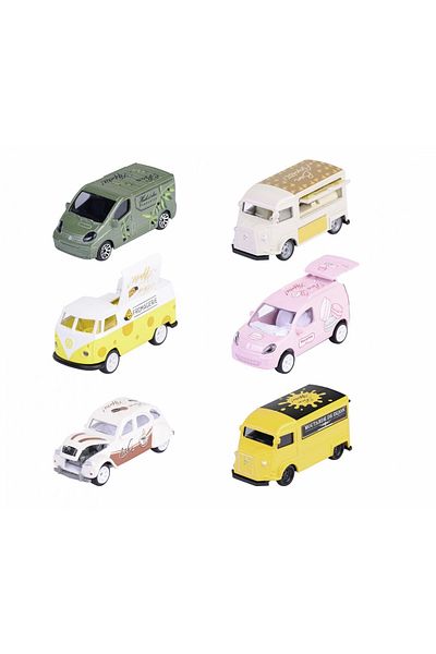 TOYFEST موديل سيارة فاخرة من ماجوريت فرينش تاتش - قطعة واحدة