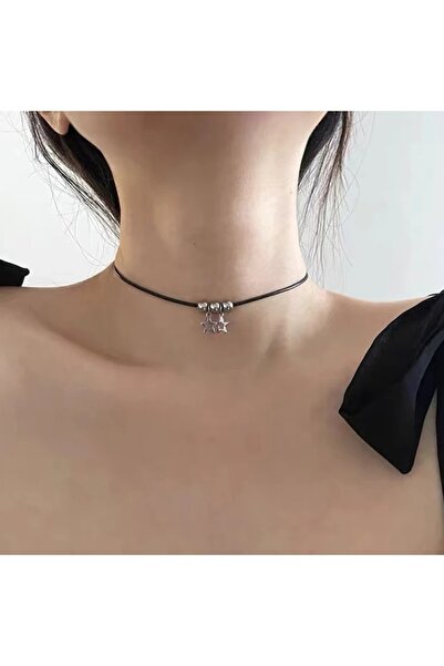 TakıConcept Yıldız Detaylı Choker Kolye