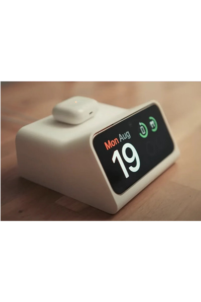 Macco Retro Telefon Standı iPhone 15 için Apple Orijinal Kılıflı