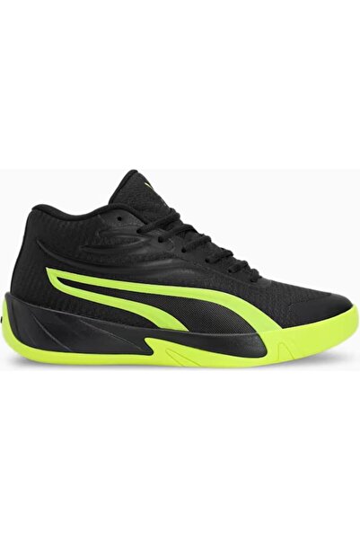 Puma Court pro unisex basketball shoes - black-green - 37