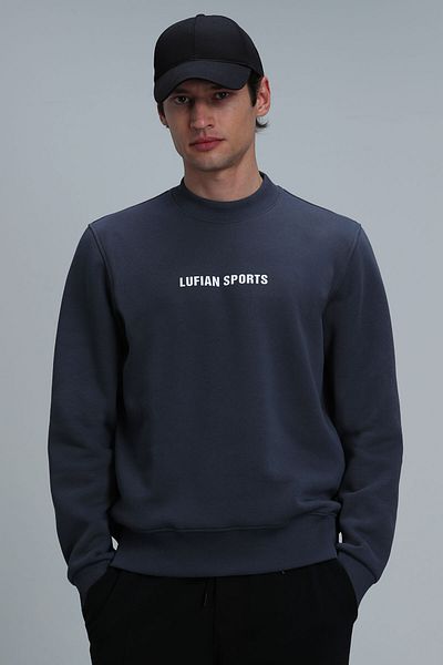 Lufian Star Herren Sweatshirt Anthrazit