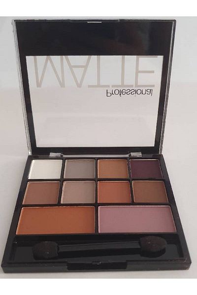 EDWOL Ronossi 10-Piece Matte Shadow Palette - Eye Makeup