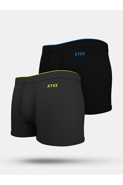 XYXX By Styli Pack of 2 - Micro Modal Trunks
