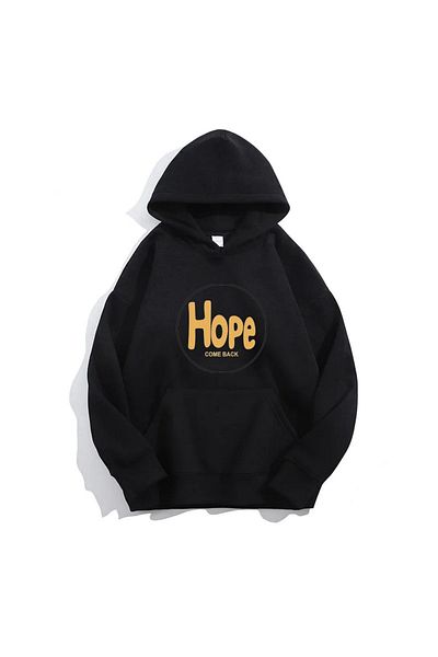 Moda Glo Hanorac cu glugă Hope unisex