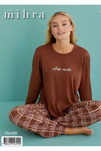 Mihra Soft Viscose Pajama Set with Six Checks