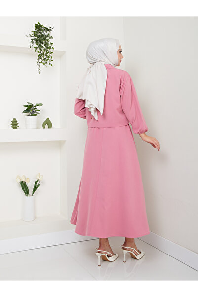 VOLT CLOTHİNG Women's Covered Shirt Skirt Suit