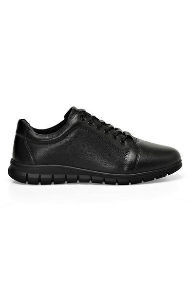 Polaris 102545 Men's - 5 Point Anatomical Sole Genuine Leather Daily Comfort Shoes