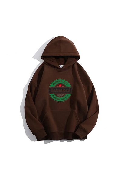 Moda Glo Φούτερ με κουκούλα Heineiken Unisex