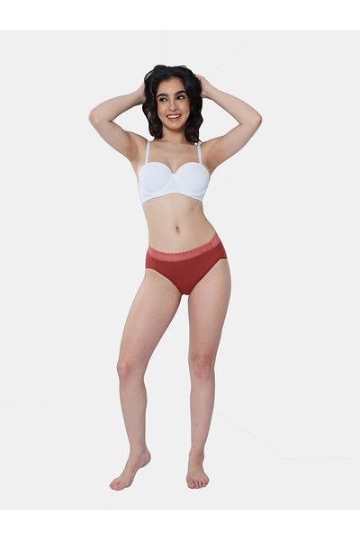 Envie By Styli Pack of 2 - Lace Detail Waistband Hipster