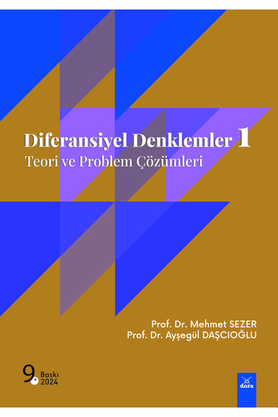Dora Yayıncılık Diferansiyel Denklemler 1 Teori ve Problem Çözümleri (9.Baskı)