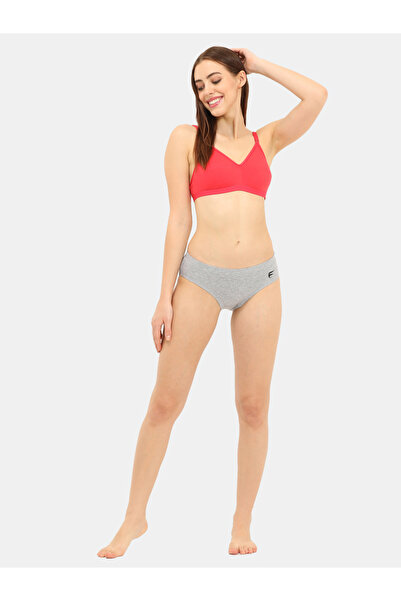 Envie By Styli مجموعة من 3 قطع - سراويل داخلية قطنية متوسطة الطول بتفاصيل الشعار