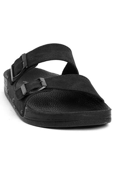 Pierre Cardin Men's Buckle Double Banded Pc-7241 Slippers