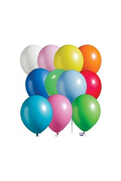 HediyeStation 9-a Balon Rengarenk Pkt-100 Adet