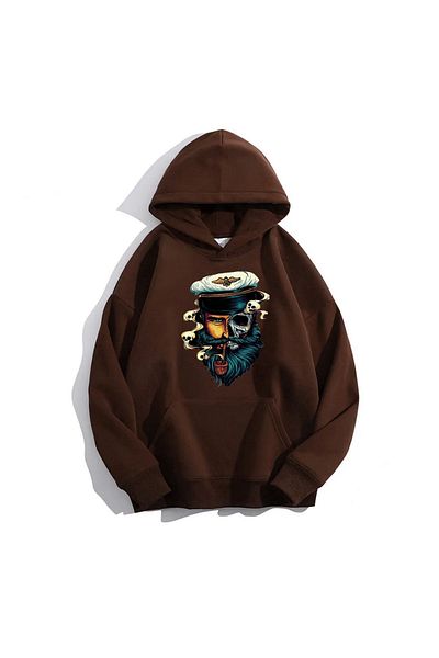 Moda Glo Φούτερ με κουκούλα Captain Unisex