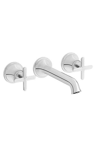 VitrA Origin Classic 3D Chrome Built-In - Basin Faucet A42890, Surface Mounted