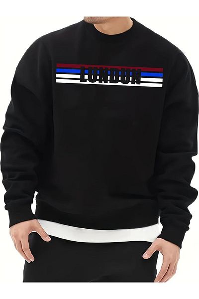 Moda Glo Hanorac scris Lundun unisex