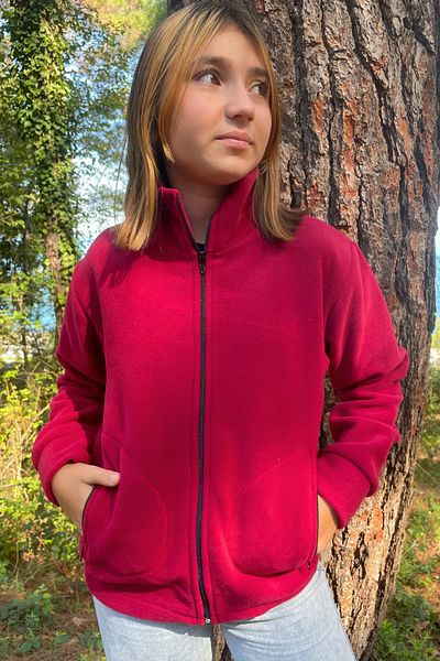 yakamor Children's Fleece Coat-Cardigan