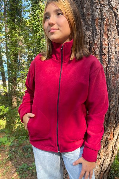 yakamor Children's Fleece Coat-Cardigan