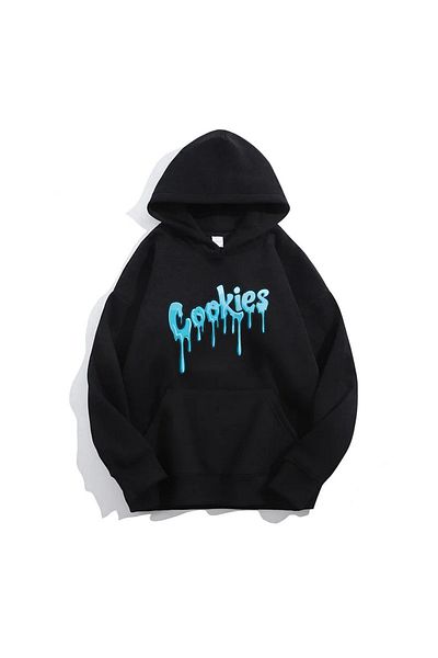 Moda Glo Унисекс суитшърт с качулка и бисквитки