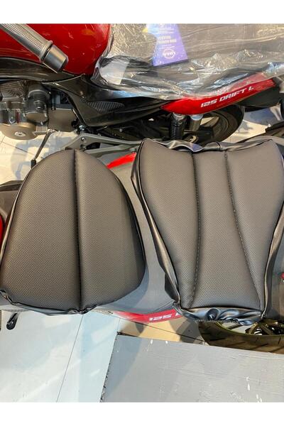 DELLARDO Motosiklet Konfor Sele Kılıfı Bajaj Pulsar Ns200 Uyumlu