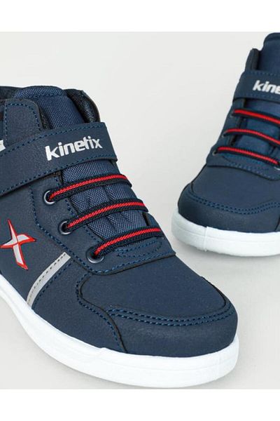 Kinetix Kreja Pu Hi Filet Children's Long Top Sneakers Sports Velcro Shoes