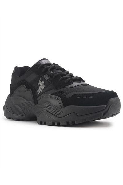 U.S. Polo Assn. Pantofi de exterior Yota 4pr pentru bărbați, negru-gri