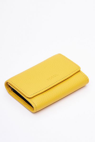 Fossil Genuine Real Leather Women's Card Holder Wallet 8010
