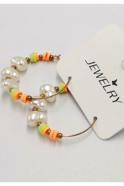 Monalisa Home أقراط فاخرة بأشكال ملونة