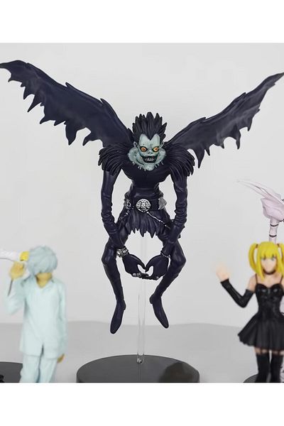 e-life shop لعبة Death Note Ryuk Anime مقاس 25 سم - تمثال مزخرف مع حامل