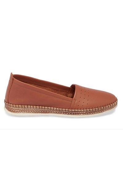 Bulldozer 231747 Women's Casual Daily Genuine Leather Ultra Comfort Sole Ballerinas