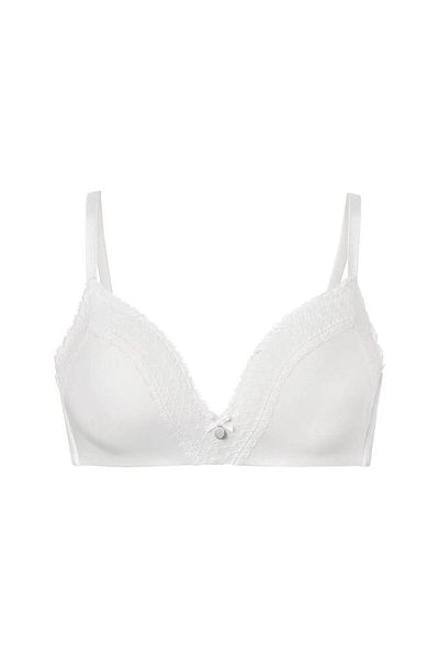 Tchibo Women Soft Padded Lace Bra, White