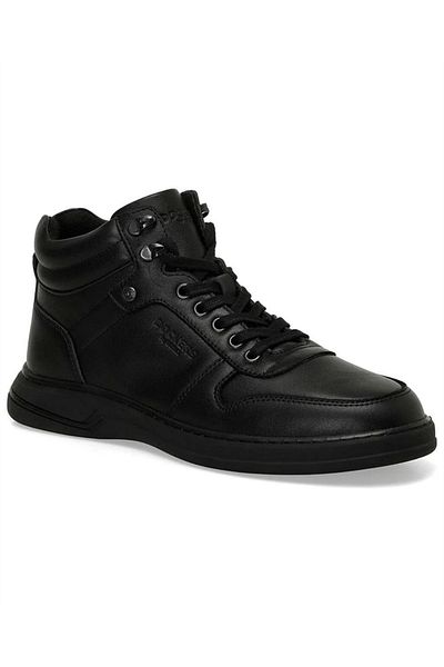 Dockers By Gerli 237237   4Pr Men's Black Leather Boots Running Shoes