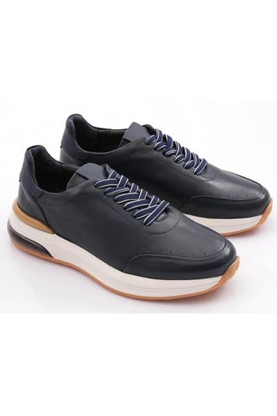MARCOMEN 19512 Men's Premium Casual Genuine Leather Daily Sneaker