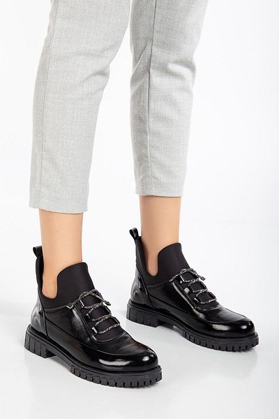 SUİNS SHOES Suins Minesia Model Strait Stretch Stone Λεπτομερείς γυναικείες μπότες