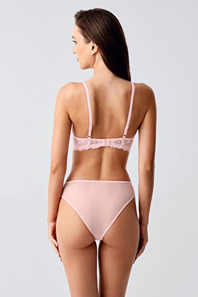 C&City Unassisted Bra Panty Suit C14170 Powder