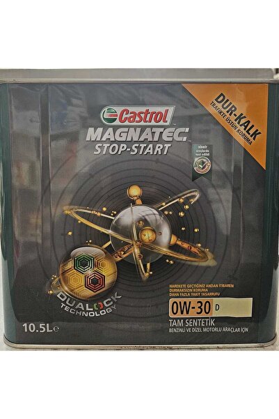CASTROL 0/30 10.5 L TAM SENTETİK MOTOR YAĞ 2025 YENİ KALİTE ÜRÜN UYUMLU