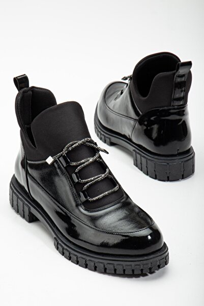 SUİNS SHOES Suins Minesia Model Boğazı Streçli Taş Detaylı Kadın Bot